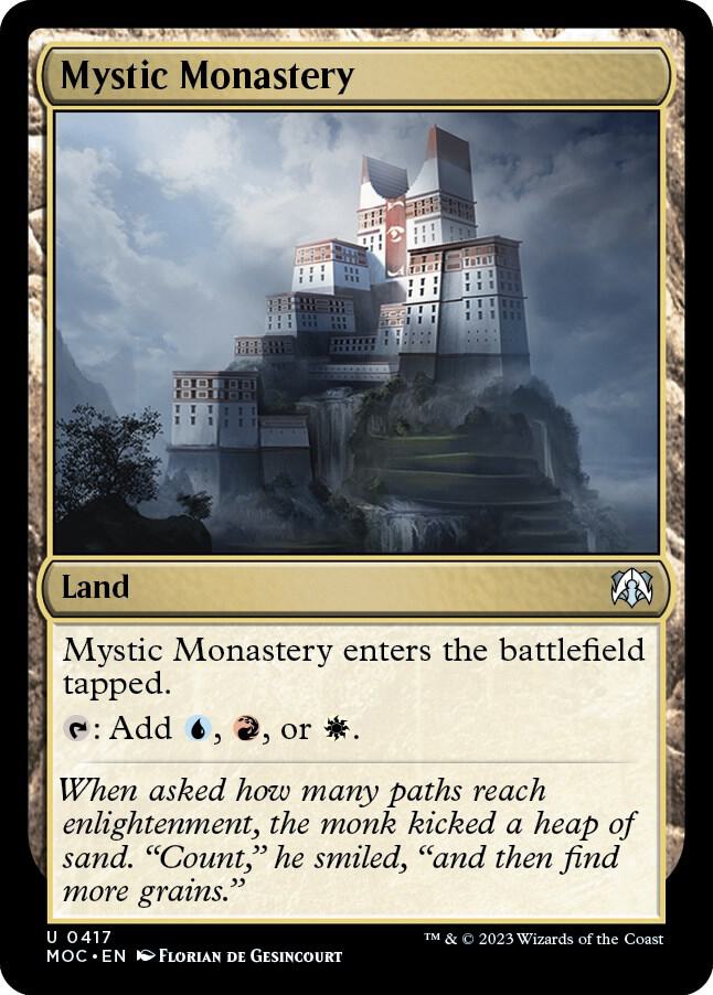 Mystic Monastery 417/444 (Commander: March of the Machine)  | Good Games Modbury