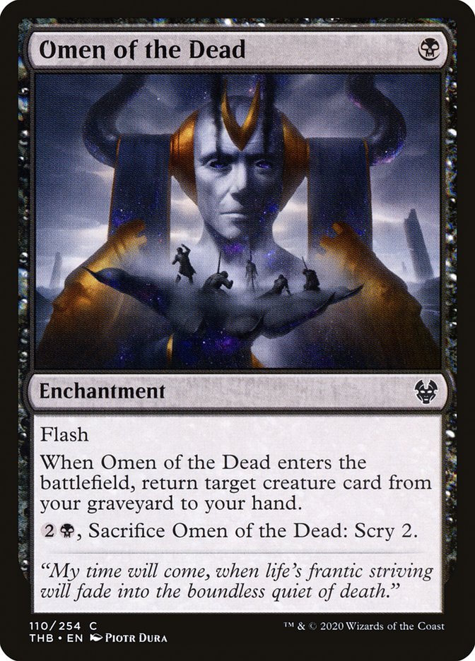 Omen of the Dead [Theros Beyond Death] | Good Games Modbury
