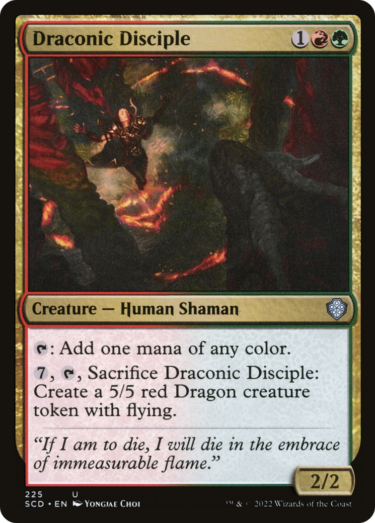 Draconic Disciple [Starter Commander Decks] | Good Games Modbury