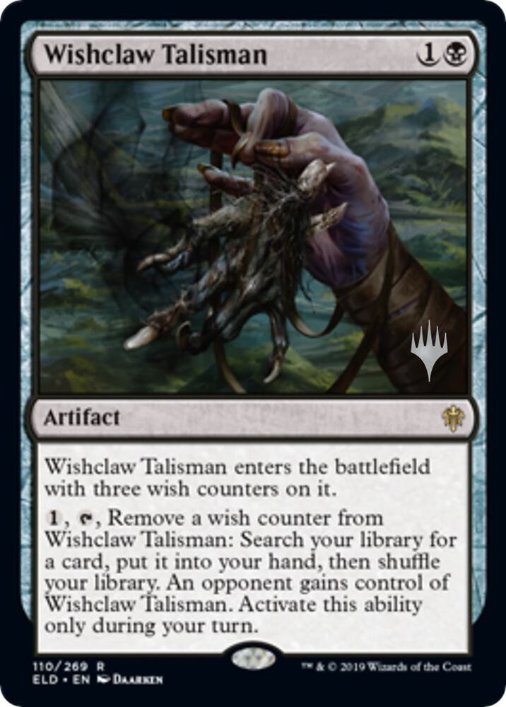 Wishclaw Talisman 110 (Promo Pack: Throne of Eldraine)  | Good Games Modbury