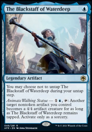 The Blackstaff of Waterdeep (Promo Pack) [Dungeons & Dragons: Adventures in the Forgotten Realms Promos] | Good Games Modbury