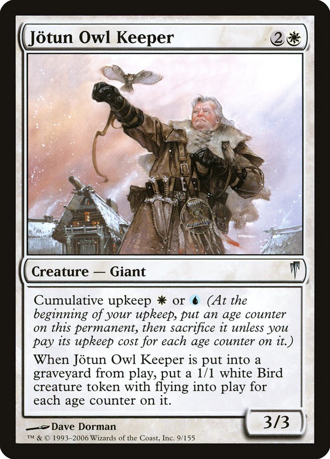 Jötun Owl Keeper 9/155 (Coldsnap)  - Foil | Good Games Modbury