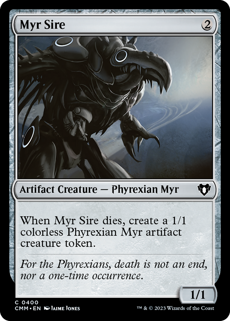 Myr Sire [Commander Masters] | Good Games Modbury