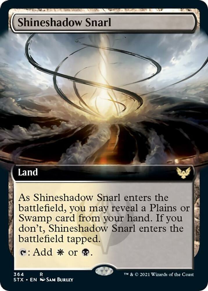 Shineshadow Snarl Extended Art 364 (Strixhaven: School of Mages)  | Good Games Modbury