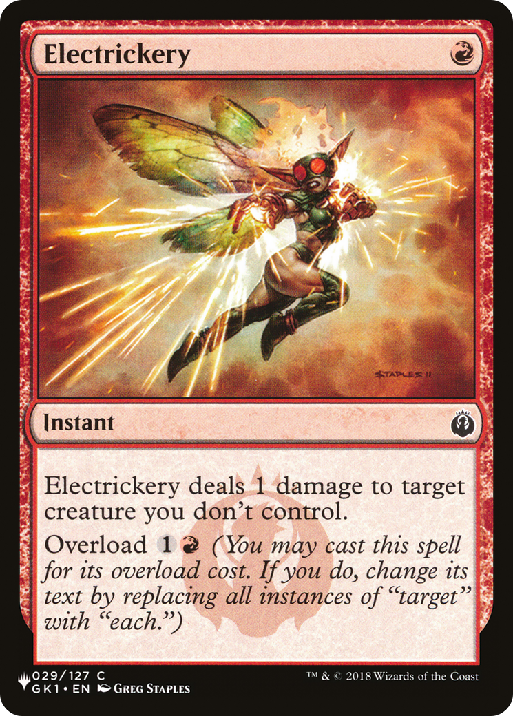 Electrickery [The List Reprints] | Good Games Modbury