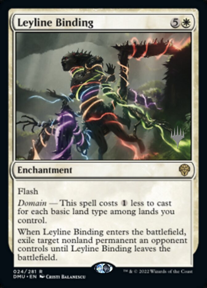 Leyline Binding (Promo Pack) [Dominaria United Promos] | Good Games Modbury