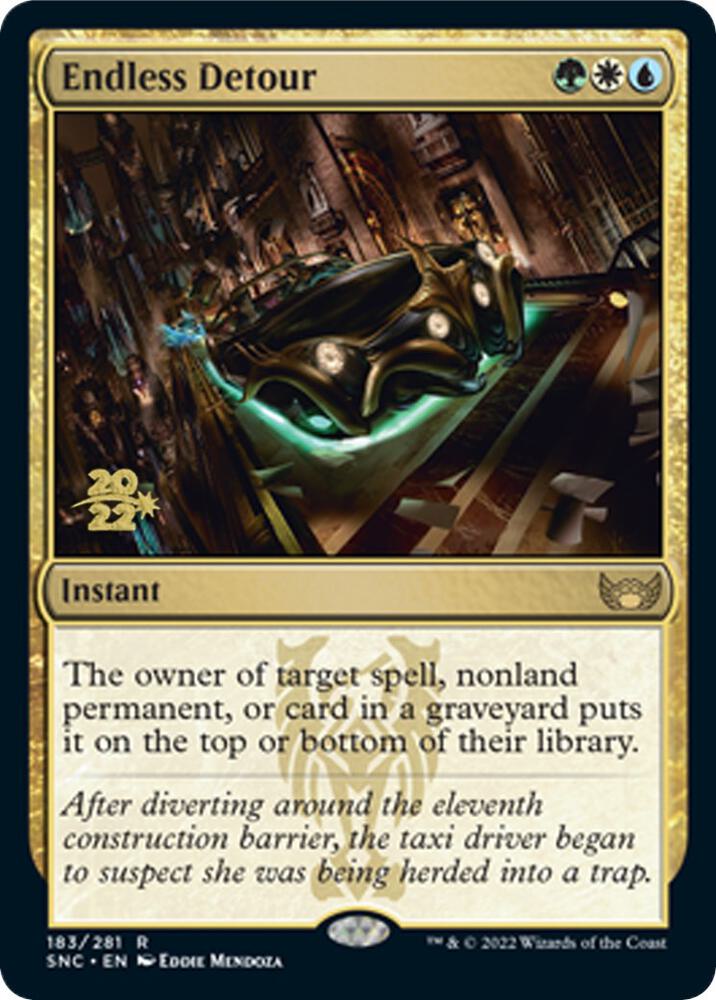 Endless Detour 183s/161 (Prerelease Cards)  - Foil | Good Games Modbury