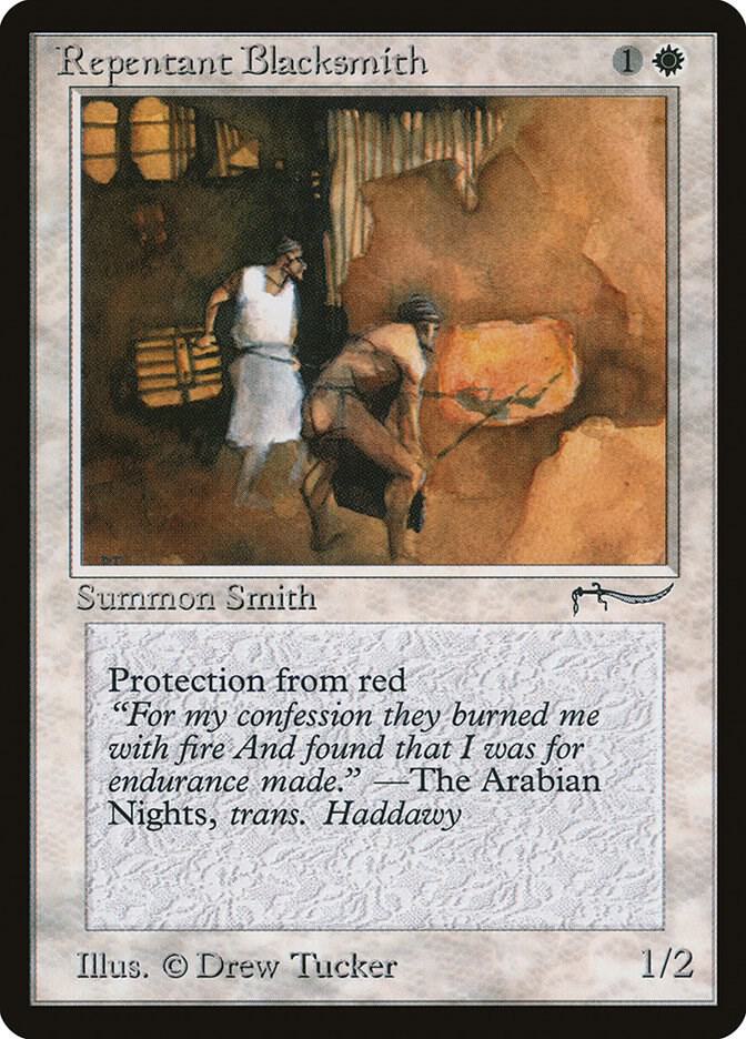 Repentant Blacksmith 9/78 (Arabian Nights)  | Good Games Modbury