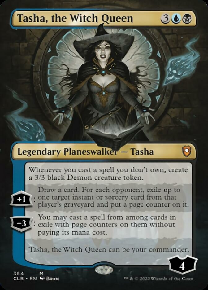 Tasha, the Witch Queen (Borderless) [Commander Legends: Battle for Baldur's Gate] | Good Games Modbury