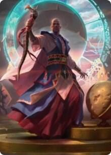 Teferi Who Slows the Sunset Art Card 10 (Art Series: Innistrad: Midnight Hunt)  | Good Games Modbury
