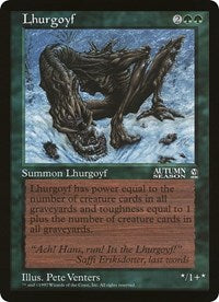 Lhurgoyf (Oversized) [Oversize Cards] | Good Games Modbury