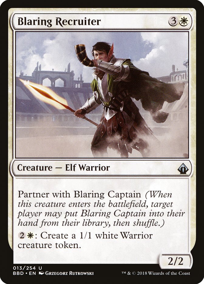 Blaring Recruiter 13/254 (Battlebond)  | Good Games Modbury