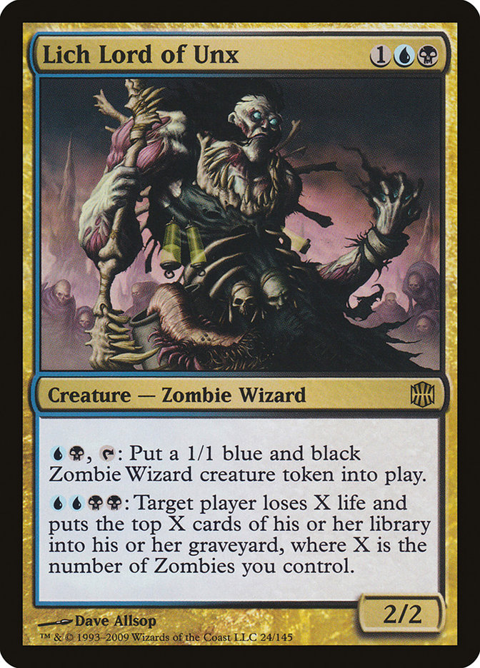 Lich Lord of Unx 24/145 (Alara Reborn)  | Good Games Modbury