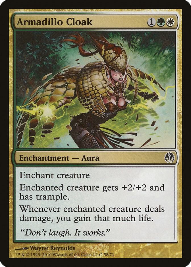 Armadillo Cloak 58/71 (Duel Decks: Phyrexia vs. the Coalition)  | Good Games Modbury