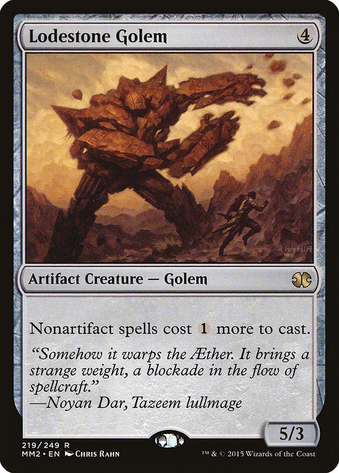 Lodestone Golem 219/249 (Modern Masters 2015)  - Foil | Good Games Modbury