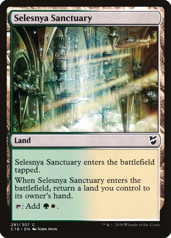 Selesnya Sanctuary 281/307 (Commander 2018)  | Good Games Modbury