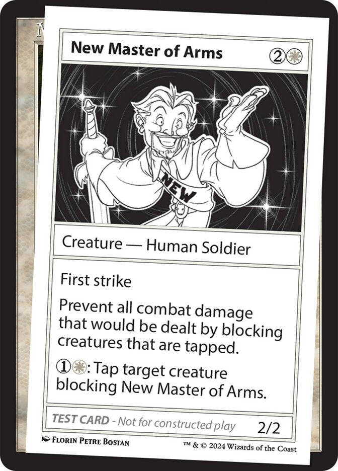 New Master of Arms 520/390 (Mystery Booster 2 Playtest Cards)  | Good Games Modbury