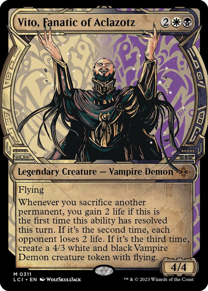 Vito, Fanatic of Aclazotz 311/291 (The Lost Caverns of Ixalan)  - Showcase | Good Games Modbury