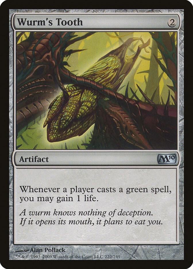 Wurm's Tooth 222/249 (Magic 2010 (M10))  | Good Games Modbury