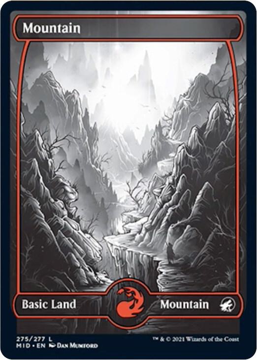Mountain 275 275 (Innistrad: Midnight Hunt)  | Good Games Modbury