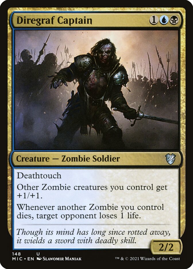Diregraf Captain 148/38 (Commander: Innistrad: Midnight Hunt)  | Good Games Modbury