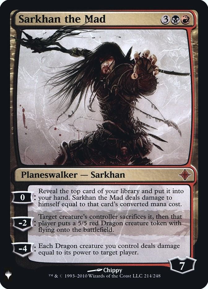 Sarkhan the Mad 214 (The List Reprints)  - Foil | Good Games Modbury