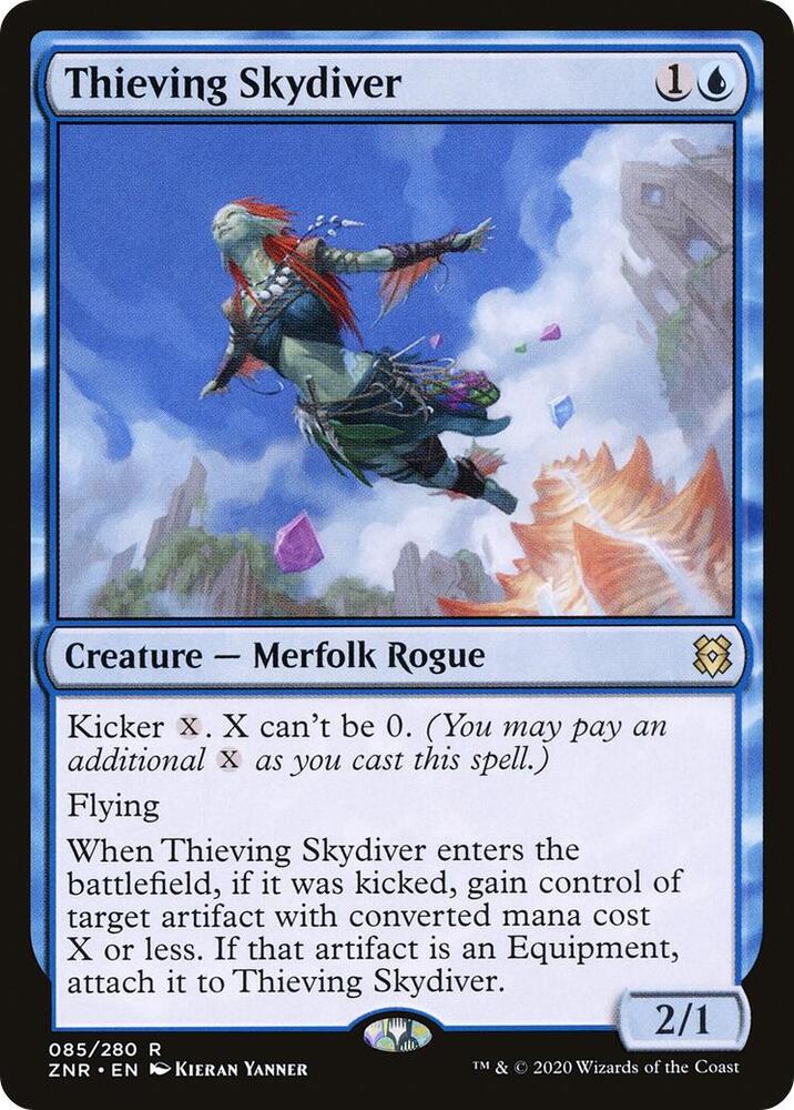 Thieving Skydiver 85/280 (Zendikar Rising)  | Good Games Modbury