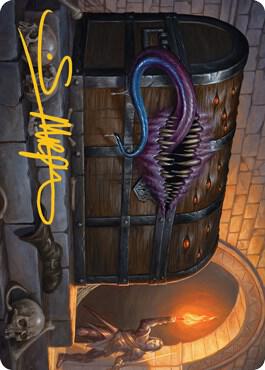Mimic Art Card Gold Stamped Signature 27 (Art Series: Adventures in the Forgotten Realms)  | Good Games Modbury