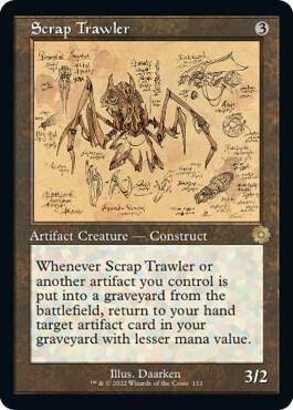 Scrap Trawler Schematic 112 (The Brothers' War: Retro Frame Artifacts)  | Good Games Modbury