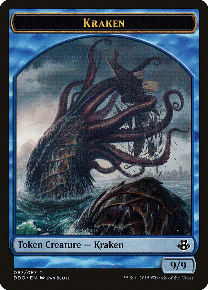 Kraken Token [Duel Decks: Elspeth vs. Kiora] | Good Games Modbury