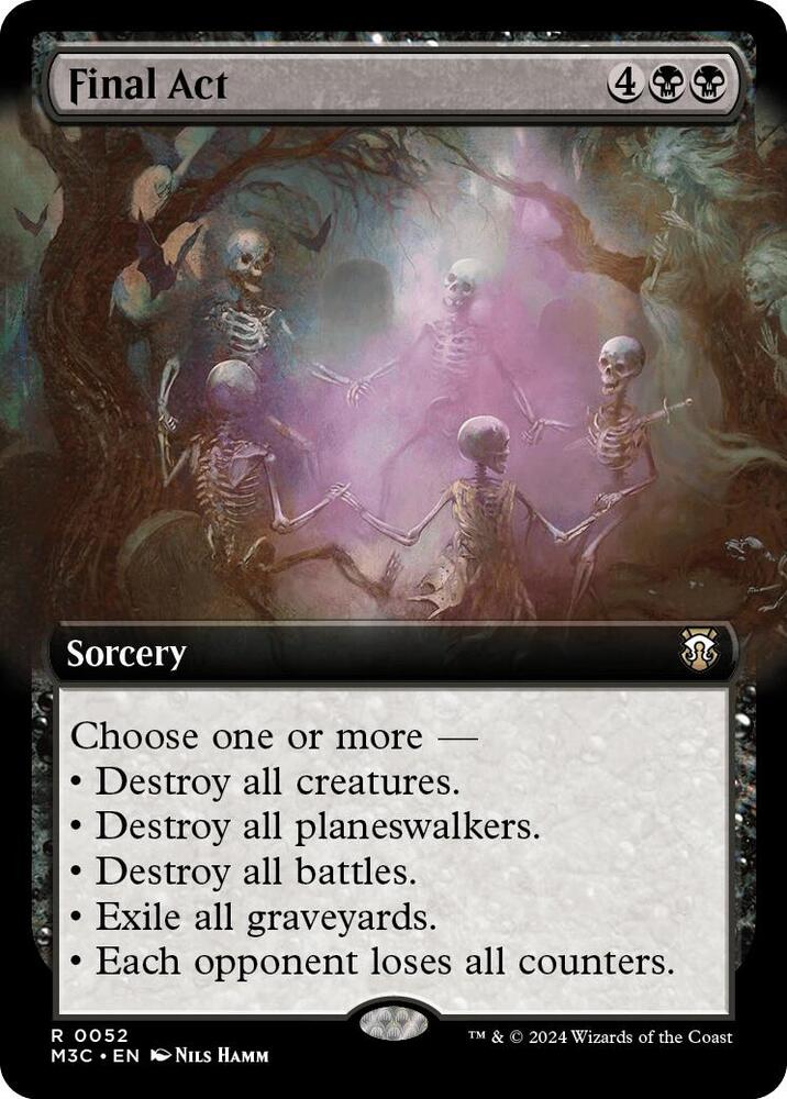 Final Act 52/411 (Commander: Modern Horizons 3)  - Extended Art Ripple Foil | Good Games Modbury