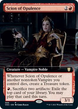 Scion of Opulence Extended Art 66/38 (Commander: Innistrad: Crimson Vow)  | Good Games Modbury