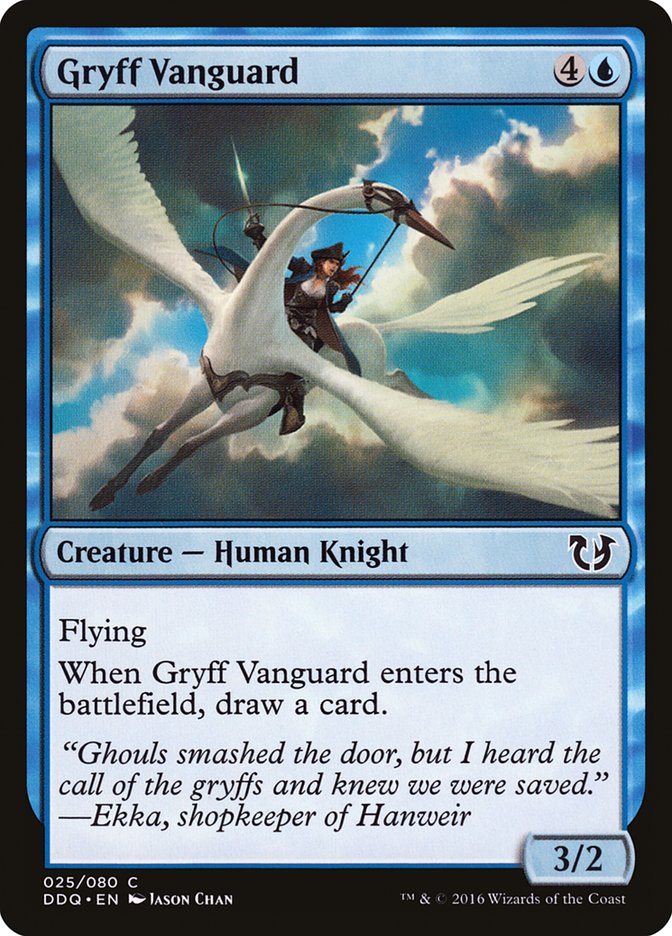 Gryff Vanguard 25/80 (Duel Decks: Blessed vs. Cursed)  | Good Games Modbury