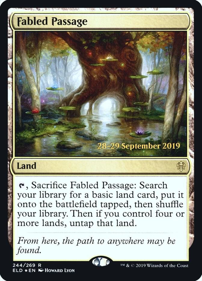 Fabled Passage ELD 244s/152 (Prerelease Cards)  - Foil | Good Games Modbury