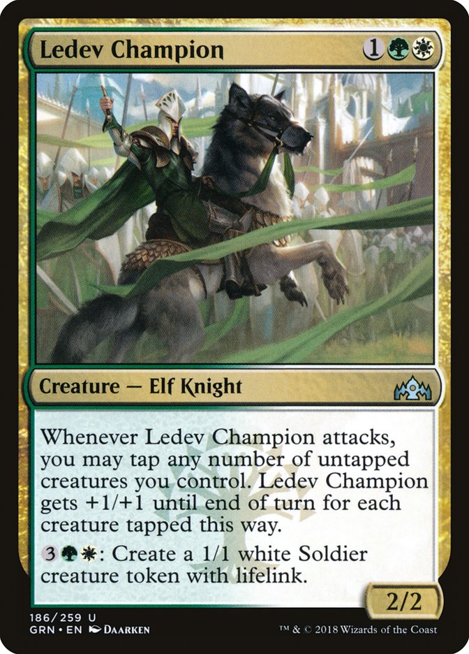 Ledev Champion [Guilds of Ravnica] | Good Games Modbury