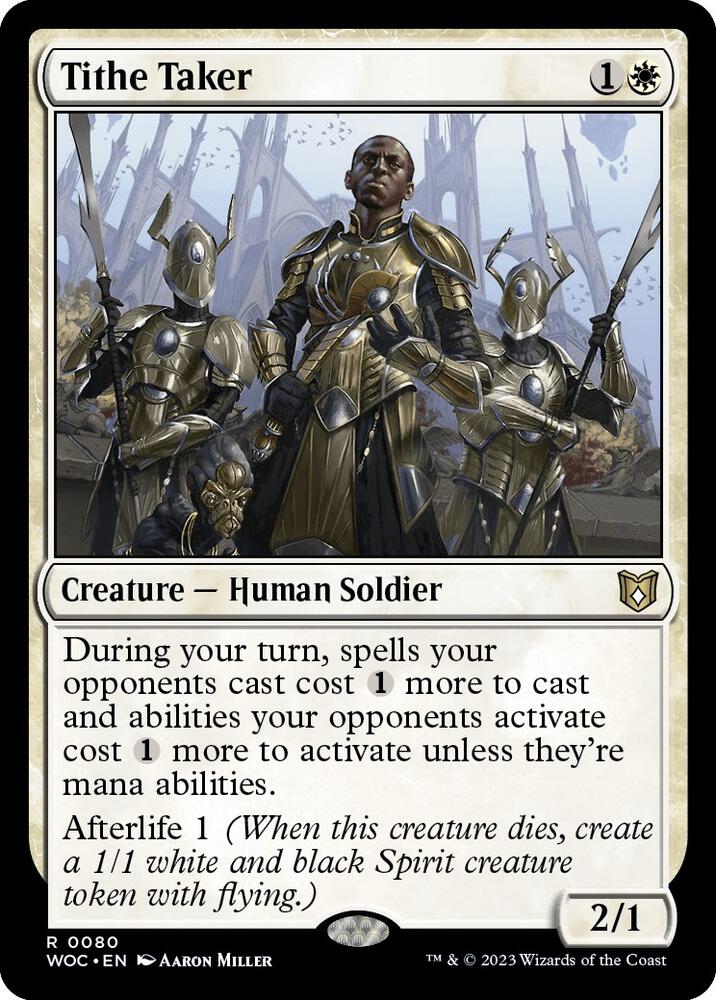 Tithe Taker 80/173 (Commander: Wilds of Eldraine)  | Good Games Modbury