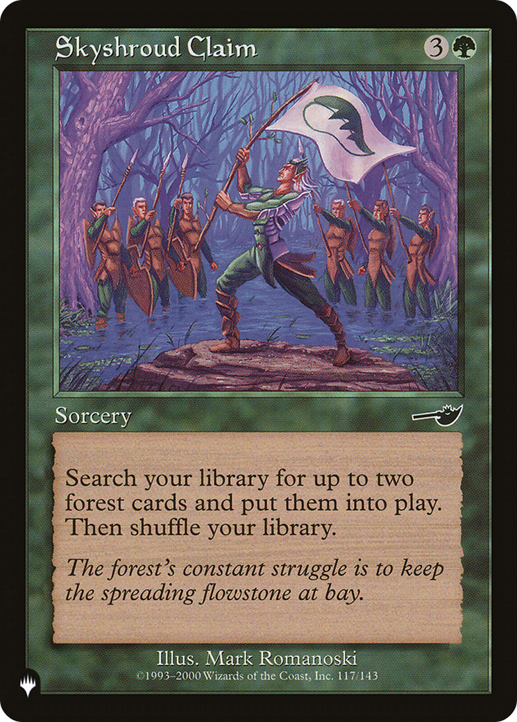 Skyshroud Claim [The List Reprints] | Good Games Modbury