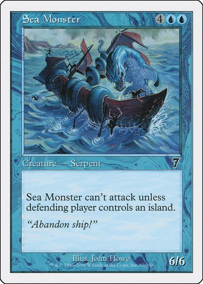Sea Monster 97/350 (7th Edition)  | Good Games Modbury