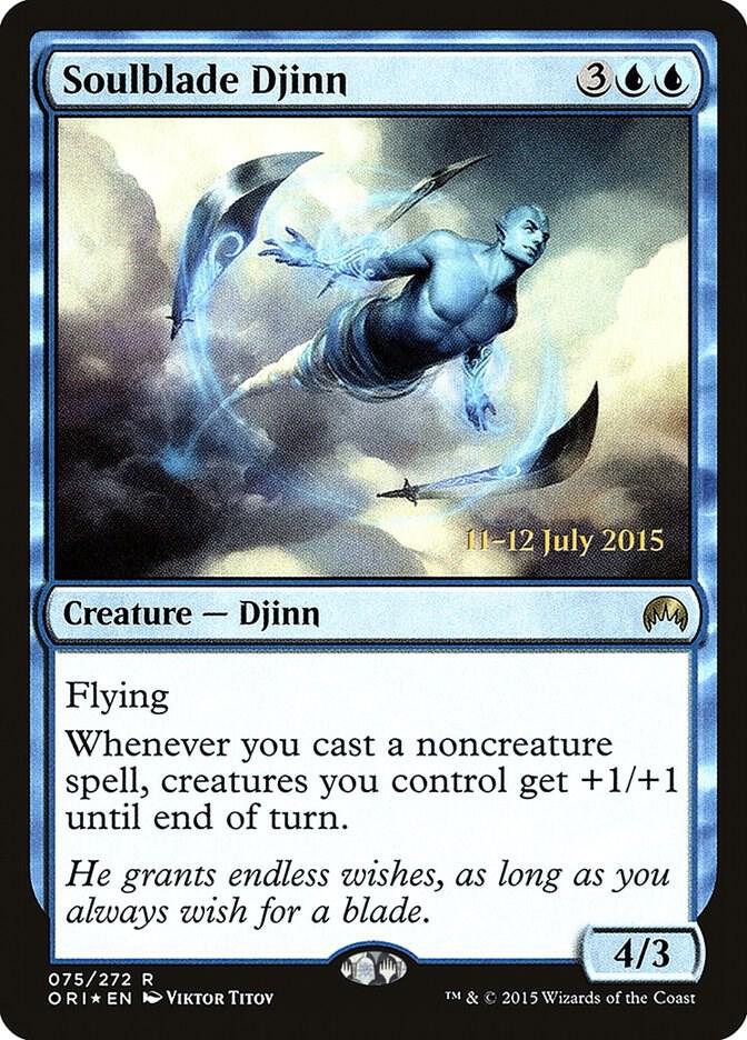 Soulblade Djinn 75s/54 (Prerelease Cards)  - Foil | Good Games Modbury