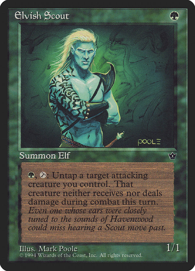 Elvish Scout 68a/187 (Fallen Empires)  | Good Games Modbury