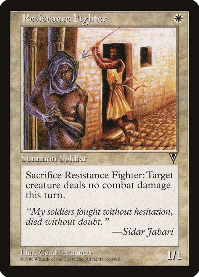 Resistance Fighter 18/167 (Visions)  | Good Games Modbury