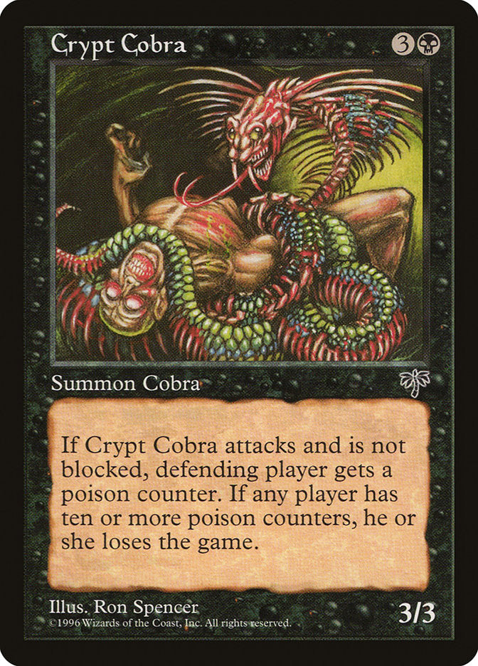 Crypt Cobra 114/350 (Mirage)  | Good Games Modbury