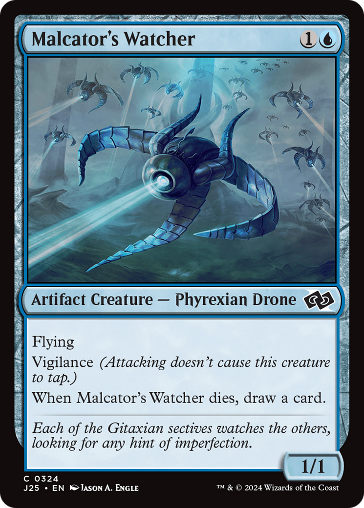 Malcator's Watcher [Foundations Jumpstart] | Good Games Modbury