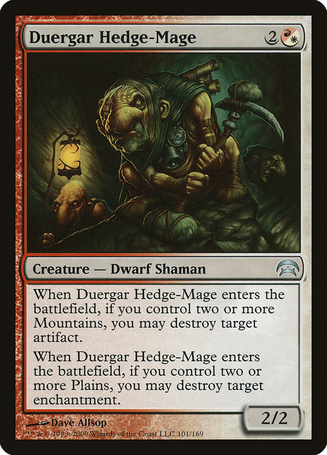 Duergar Hedge-Mage [Planechase] | Good Games Modbury