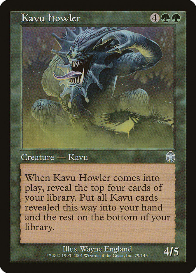 Kavu Howler 79/143 (Apocalypse)  - Foil | Good Games Modbury