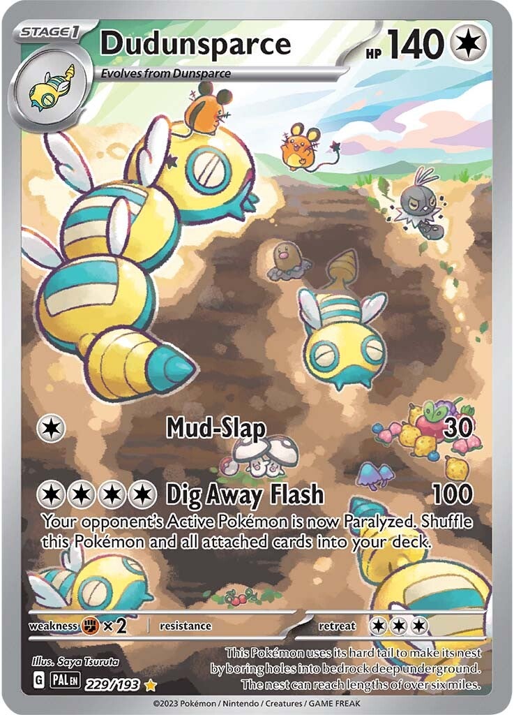 Dudunsparce (229/193) [Scarlet & Violet: Paldea Evolved] | Good Games Modbury