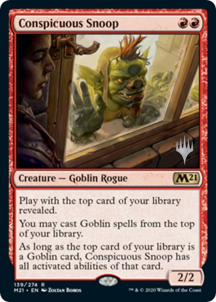 Conspicuous Snoop 139 (Promo Pack: Core Set 2021)  | Good Games Modbury