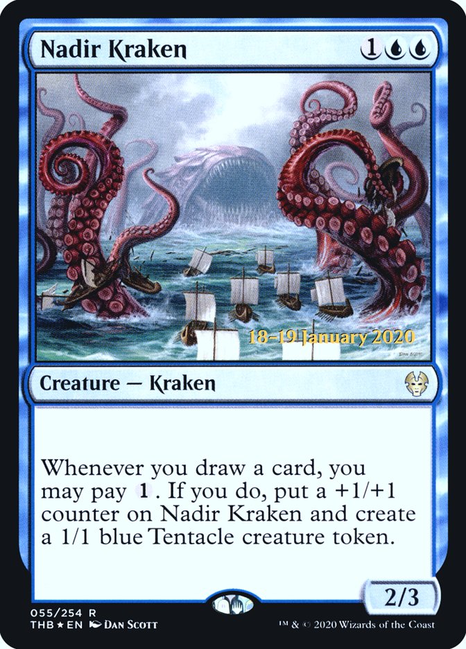 Nadir Kraken [Theros Beyond Death Prerelease Promos] | Good Games Modbury