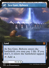 Sea Gate Restoration // Sea Gate, Reborn (Extended Art) [Zendikar Rising] | Good Games Modbury