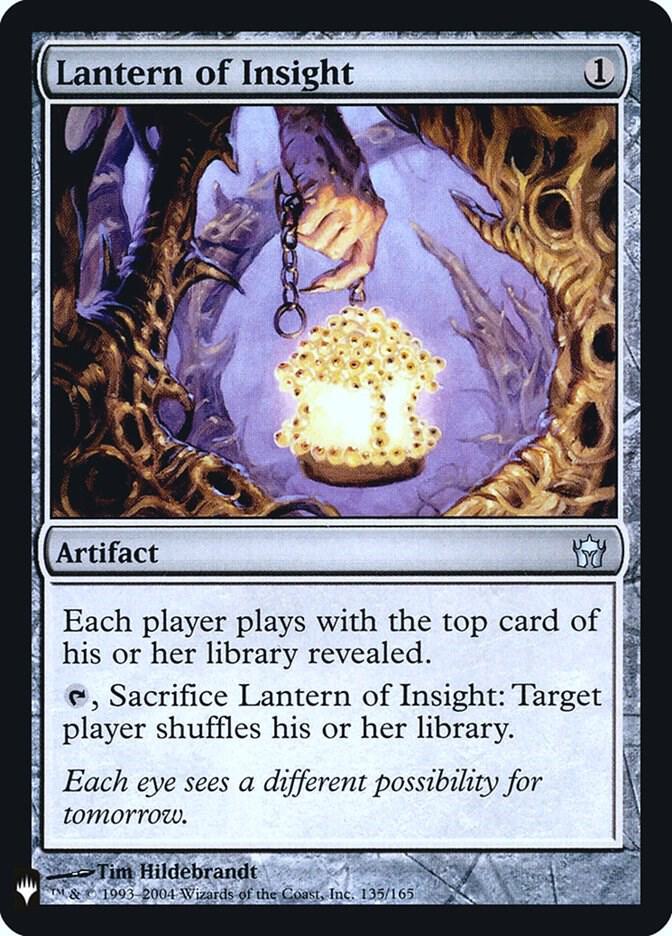 Lantern of Insight 5DN-135/5075 (The List Reprints)  | Good Games Modbury